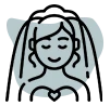 icon peluqueria para novias