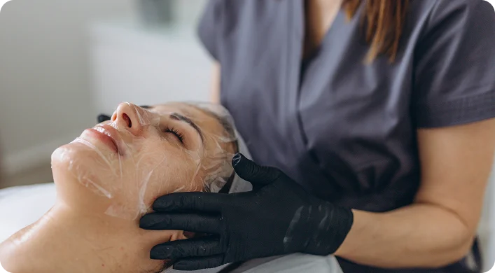 tratamiento de programa de belleza